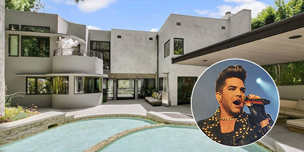Sunset Strip home, Adam Lambert (MLS/Getty Images)