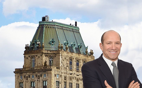 The Pierre Hotel and Howard Lutnick (Credit: Getty Images)