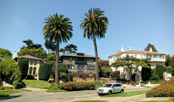 Homes in San Francisco's Pesidio Terrace