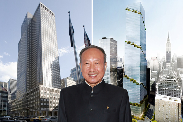 Rendering of the Spiral in Hudson Yards, HNA's Chen Feng and 245 Park Avenue