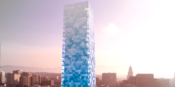 A rendering of Spring Street Tower (credit: Asap/Adam Sokol Architecture Practice)