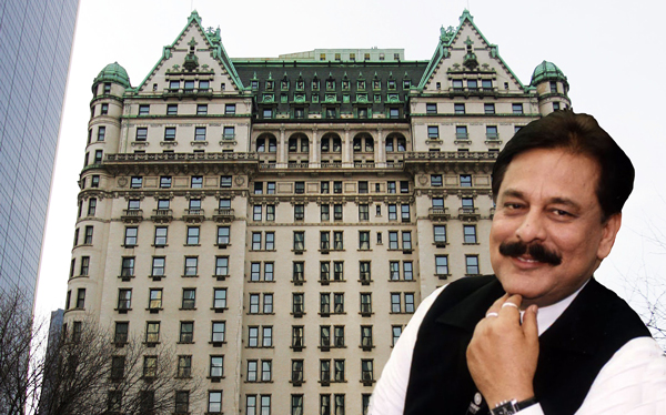Subrata Roy and The Plaza Hotel (Credit: Getty Images)