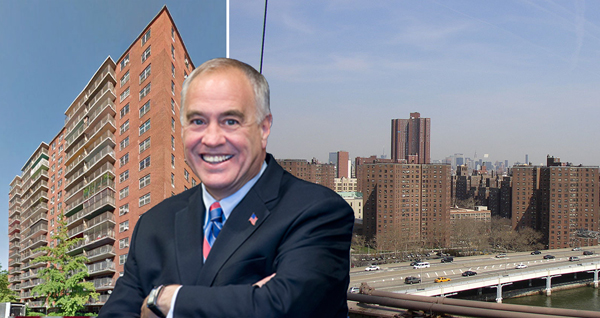 From left: The Westview, Thomas DiNapoli and Knickerbocker Village