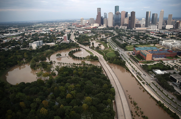 Flooded Houston (Credit: Getty Images)