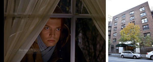 A still from Michael Powell's 1960 film "Peeping Tom" and 60 East 9th Street