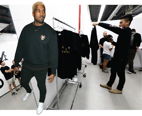 Kanye West opened pop-ups in 21 cities, including NYC, last summer.