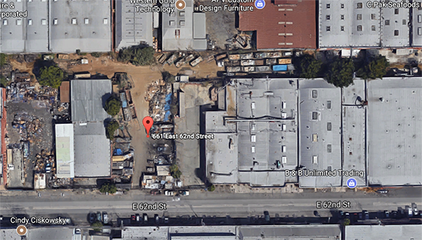 661 E. 62nd Street (Google Earth)