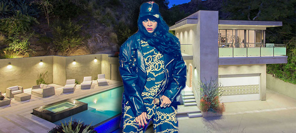 Rihanna and her new house (credit: Wikipedia)