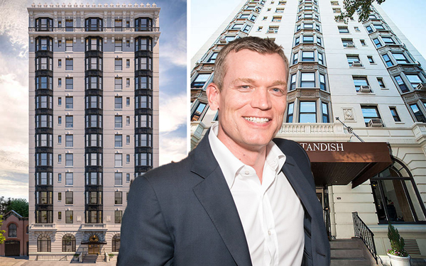 DDG's Joe McMillan and the Standish at 171 Columbia Heights (Credit: CityRealty)