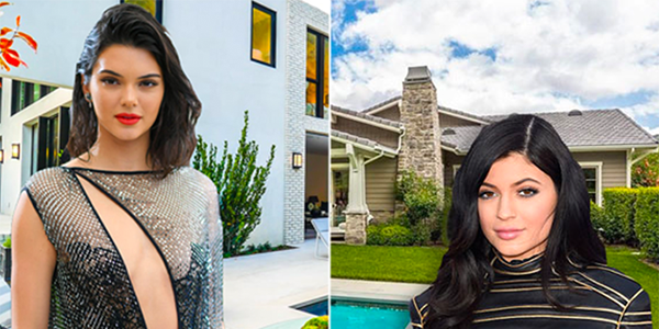 Kendall Jenner, Hollywood Hills home, Kylie Jenner, Hidden Hills home (Getty Images/MLS)