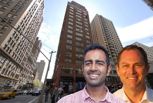 From left: 419 Park Avenue South, Amol Sarva and David Beale
