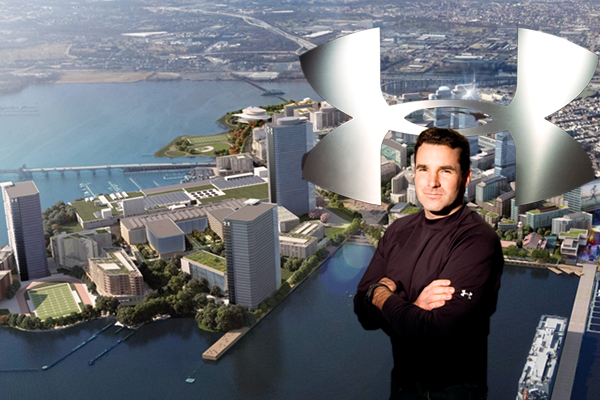 Kevin Plank, CEO of Under Armour Inc. and owner of Sagamore Development Company is leading the Baltimore project. (Sagamore Development Company, Wikimedia Commons)