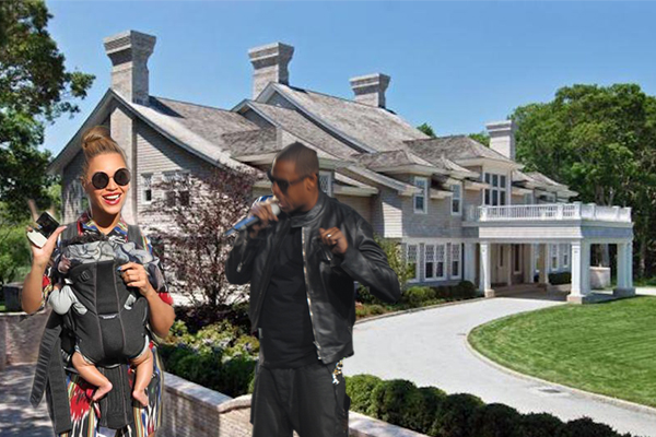 The Carters bought the 12,000-square-foot mansion for just under $26 million. (Hollywood Branded Flickr / Truu Flickr / Trulia)