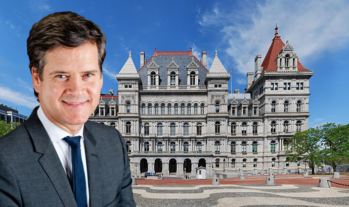 Brad Hoylman and the New York State Capitol