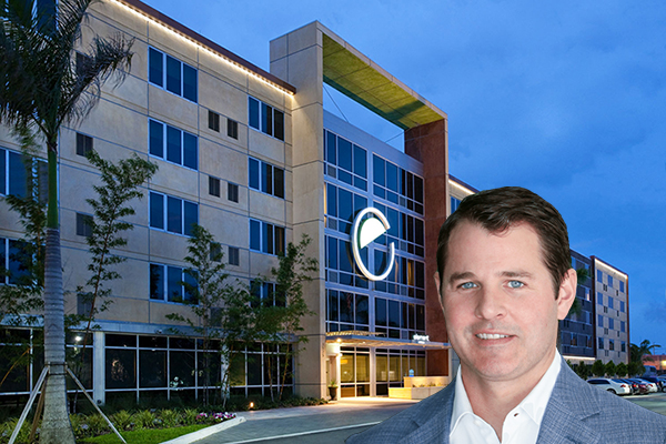 Element Miami International Airport and Patrick O'Neil, president of Peachtree Hospitality Management
