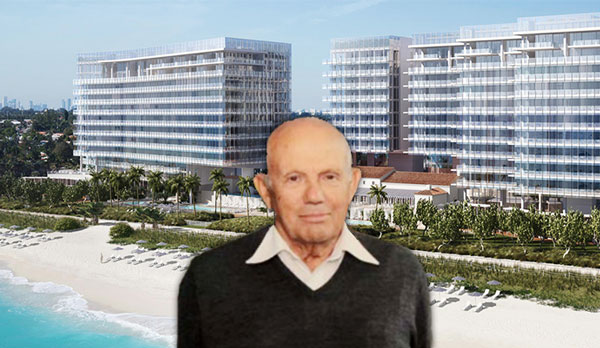 Joseph Elbling and the Four Seasons Residences at The Surf Club (Credit: Digicon, the Four Seasons at The Surf Club)