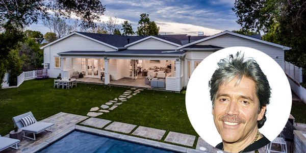 Mario Kassar's new estate in Encino (credit: Getty Images, Hilton&amp;Hyland)