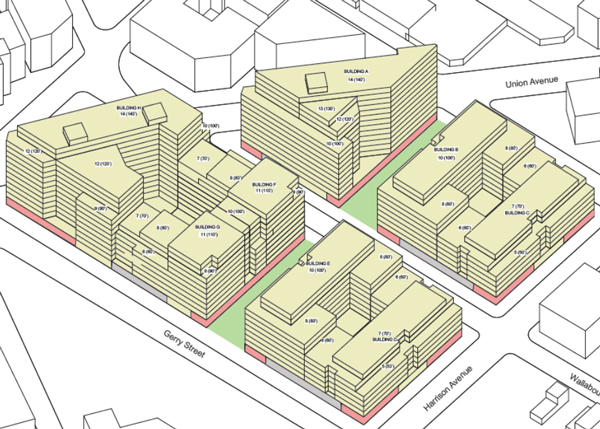 Rabsky's plans for the site (Credit: Rabsky Group)