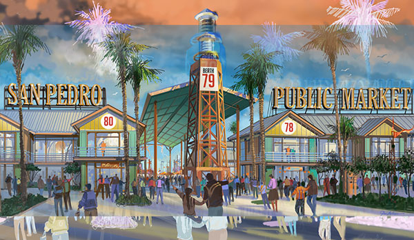 Rendering of San Pedro Public Market (Credit: Port of Los Angeles)