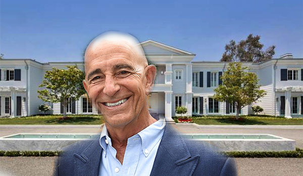 Thomas Barrack and his Santa Monica home (Credit: Getty Images, Coldwell Banker)