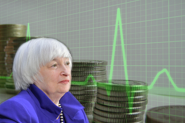 Federal Reserve Chairwoman Janet Yellen's comments earlier this week forecast steady interest rates, but three Fed officials remarked otherwise Friday. (Pixabay / Federal Reserve Flickr)