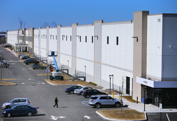 Amazon distribution warehouse in Fall River, MA (Credit: Getty Images)