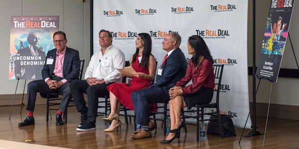 From left: Carl Muhlstein, Chris Rising, Hannah Miet, Steve Silk and Beatrice Hsu