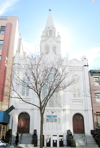 The Paul Robeson Theater at 40 Greene Avenue