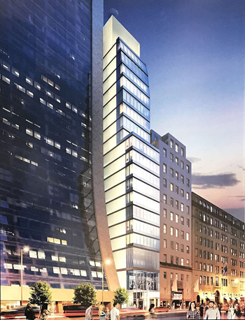 Rendering of 7 West 57th Street (Credit: City Realty)