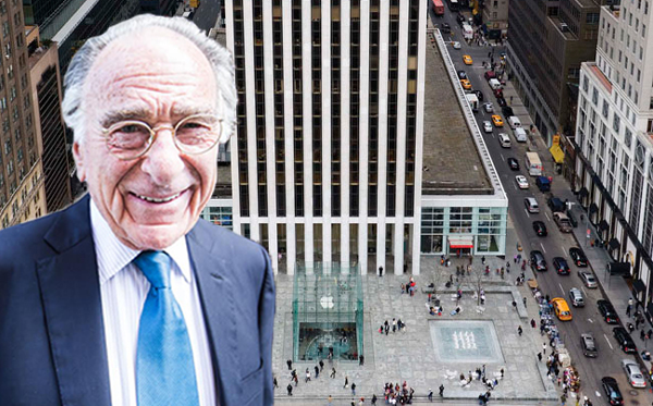 Harry Macklowe and the GM Building (Credit: Emily Assiran and Macklowe Properties)