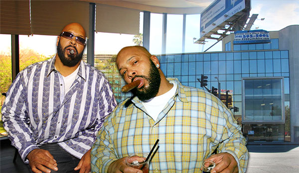 Suge Knight of Death Row Records and 8200 Wilshire (Credit: Getty Images)