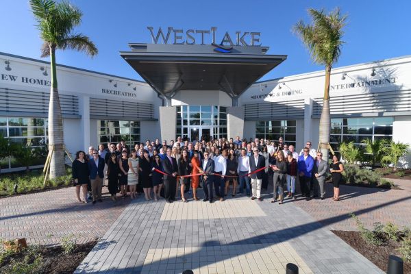 Minto Communities held a ribbon-cutting ceremony at Westlake's grand opening.