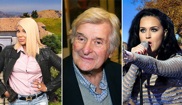 From left: Tamar Braxton, Sid Bernstein, Katy Perry (Credit: Getty Images)