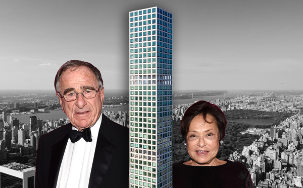 432 Park Avenue and Harry and Linda Macklowe (Credit: Getty Images)