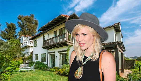 Natasha Beddingfield and her Hollywood Hills home (Credit: Getty Images)