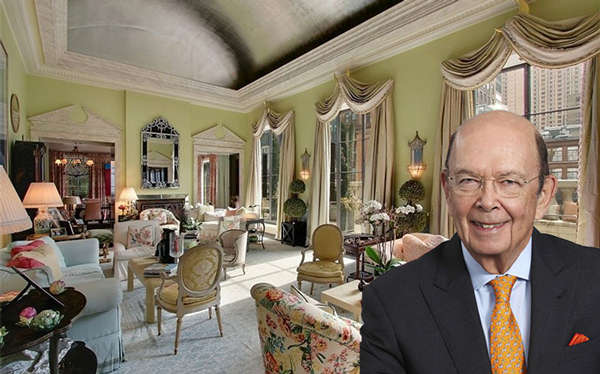 Wilbur Ross and the penthouse at 171 West 57th Street