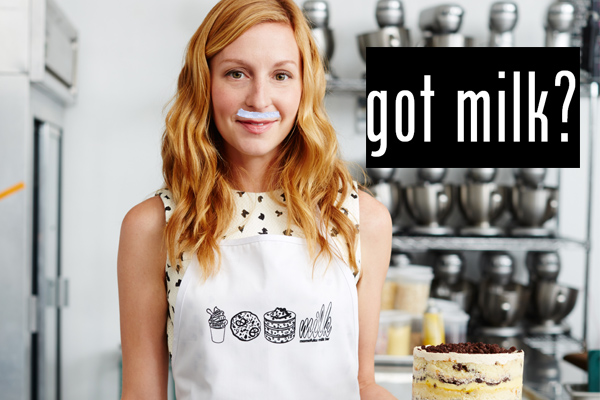 Christina Tosi, chef, founder and owner of Milk Bar. (Credit: back photo by Winnie Au, courtesy Milk Bar Press Kit/front photo Wikimedia Commons)