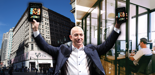 2 Herald Square, Jeff Bezos and WeWork space at 950 Sixth Avenue