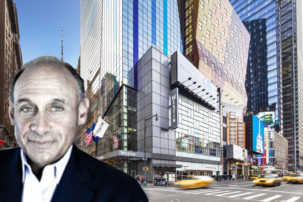 Dan Tishman and the Westin New York Times Square (Credit: Westin)