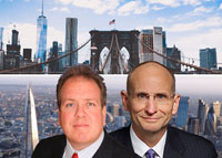 Jeff Jacobson, Robert Sulentic and skylines of New York City and London