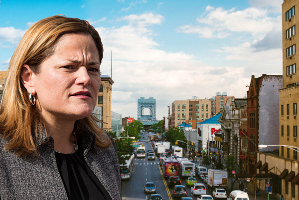 Melissa Mark-Viverito and East Harlem (Credit: Getty Images and Compass)