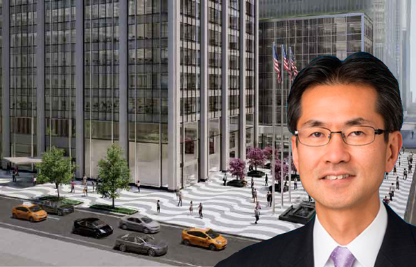 1271 Sixth Avenue and Rockefeller Group CEO Atsushi Nakajima (Credit: Rockefeller Group)
