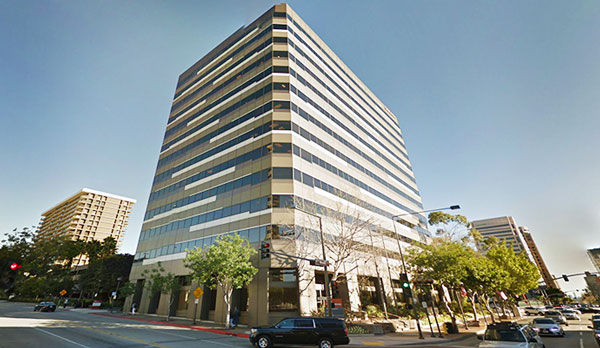 The office building at 700 N Brand Boulevard (Credit: Google Maps)