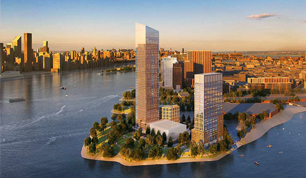 Hunter's Point South Proposal (Credit: Handel Architects)