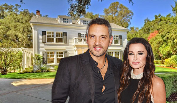 Mauricio Umansky and Kyle Richards with home (Credit: MLS, Getty Images)