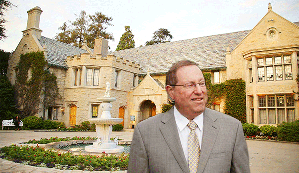 Los Angeles City Councilman Paul Koretz and Playboy Mansion (Credit: Getty Images)