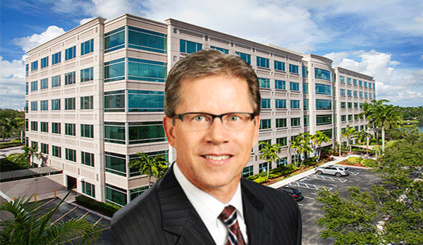 Sawgrass Lake Center and Thomas K. Sittema is the CEO of CNL Financial Group (Credit: HFF, CNL Financial Group)
