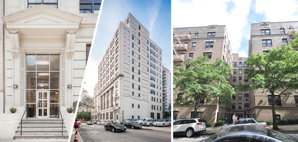 363 West 50th Street (credit: Ariel Property Advisors) and 825 West 187th Street