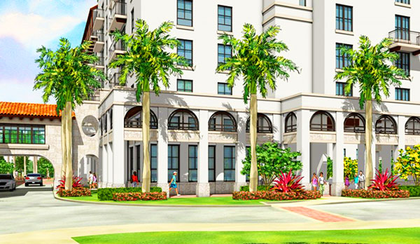 Camino Square rendering (Credit: FCI Residential)