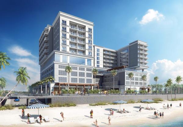 Rendering of Courtyard by Marriott hotel planned in Daytona Beach